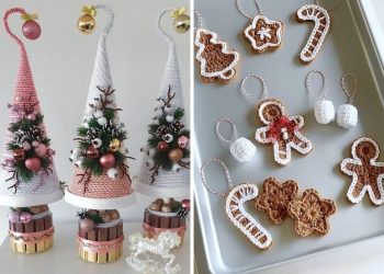 30 Must-Try DIY Christmas Decor Ideas Using Yarn Materials This Holiday Season