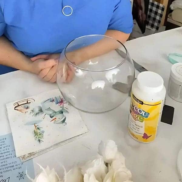 A Step-by-Step Guide to Crafting Snowman Fishbowl for Winter Decoration