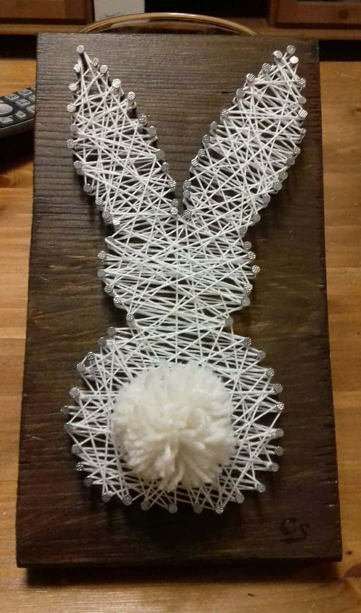 Bunny String Art Magic