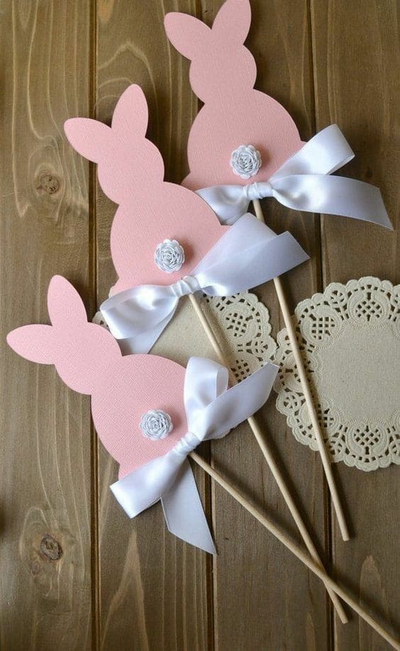 Elegant Bunny Wands