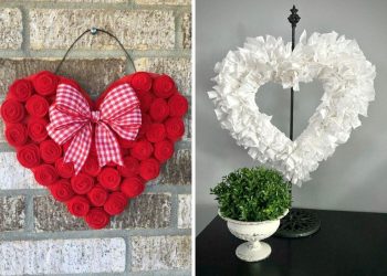 25 Effortless DIY Valentine’s Day Wreath Ideas with Step-by-Step Instructions