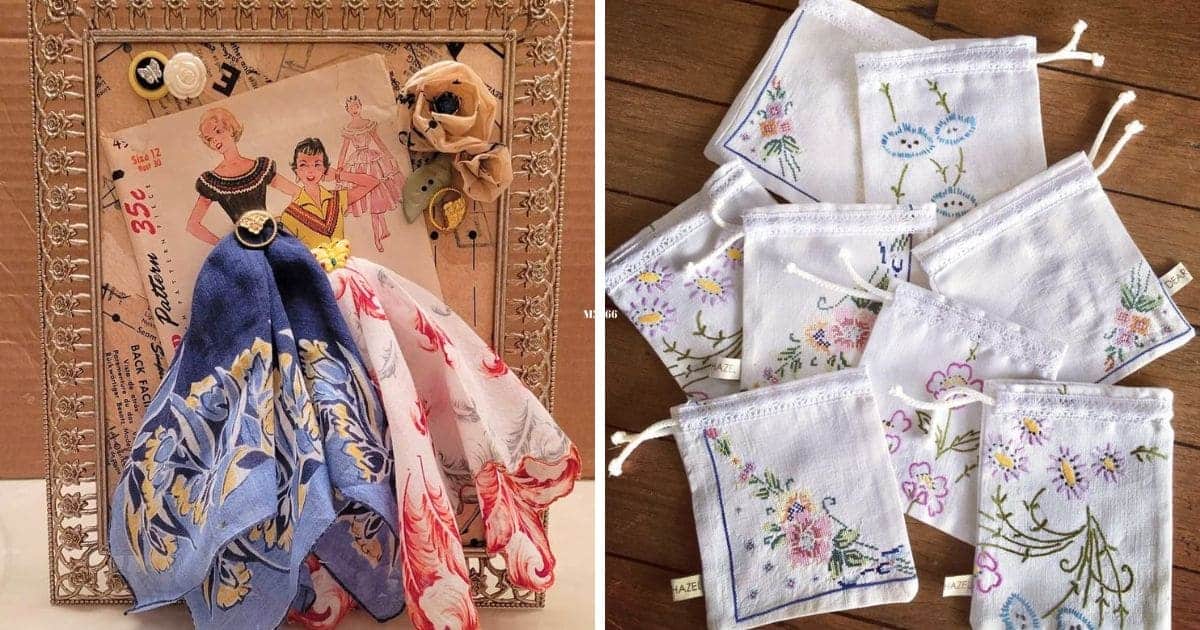 26 Adorable and Stunning Hankie Craft Ideas You’ll Love Trying