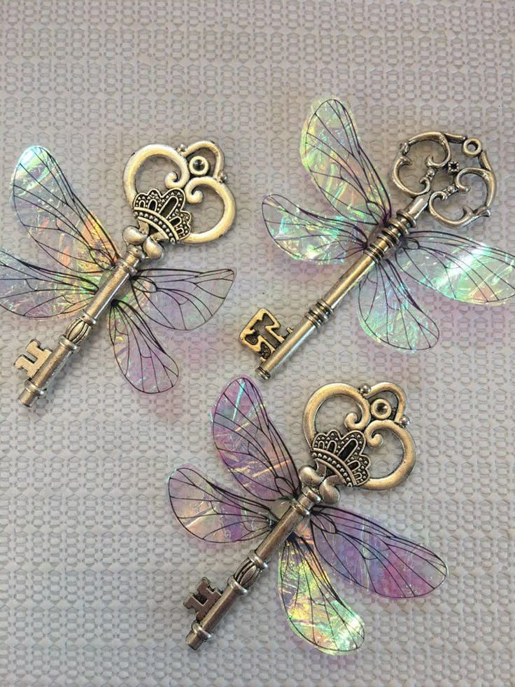 Enchanted Key Dragonflies