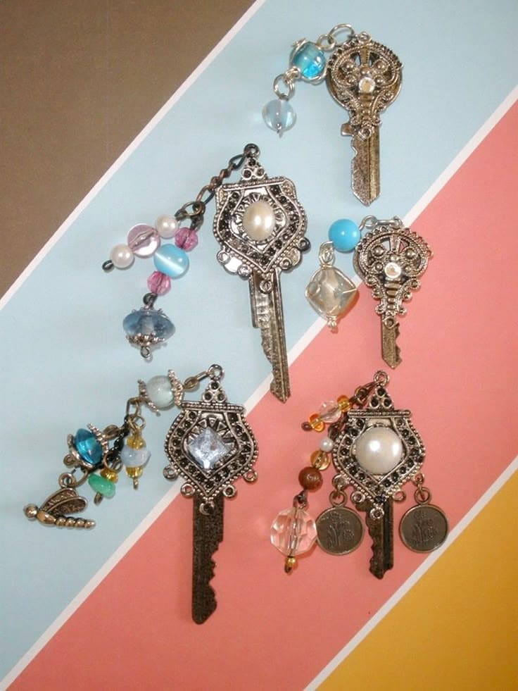 Vintage Key DIY Jewelry Creations