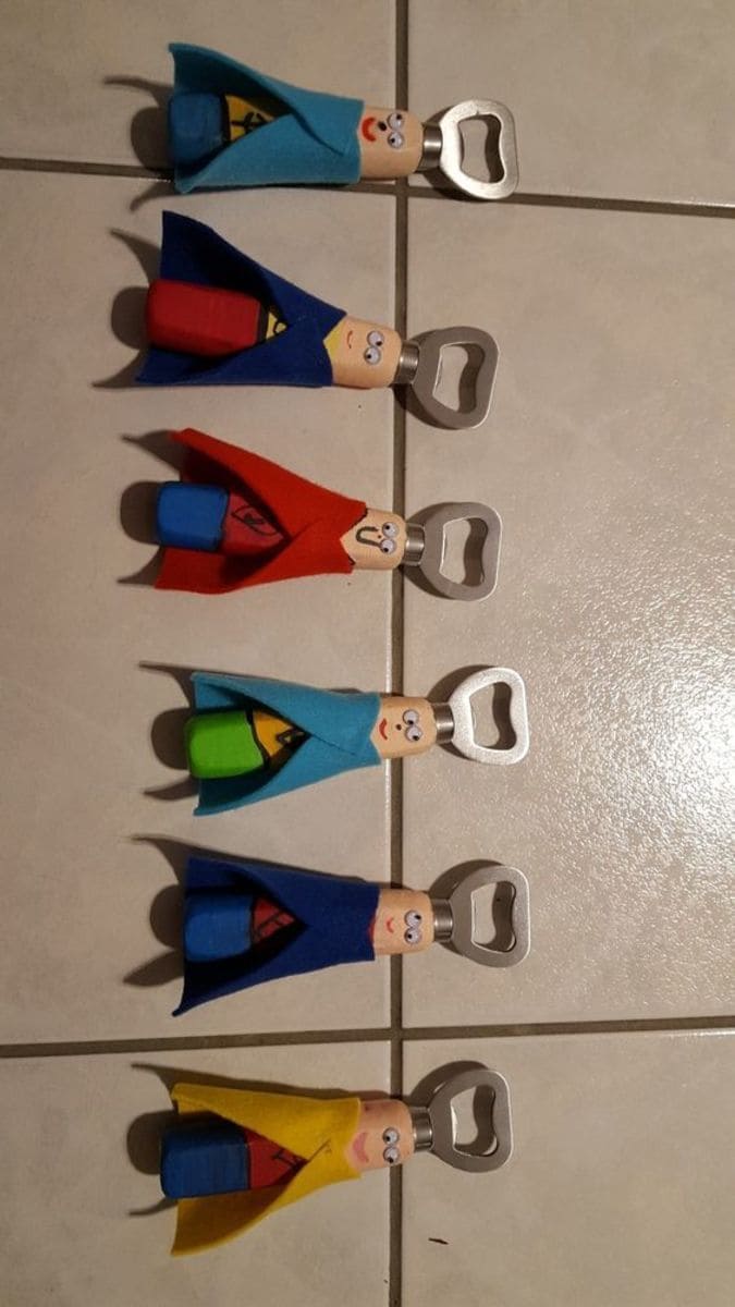 Superhero Bottle Openers