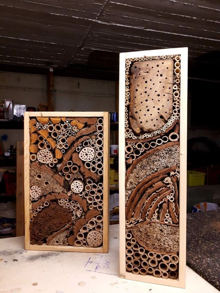 Abstract Insect Hotels