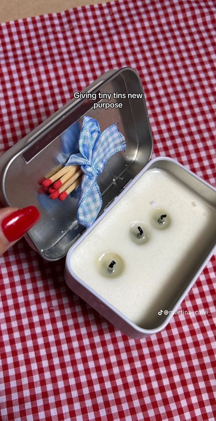 Altoids Tin Candle Kit
