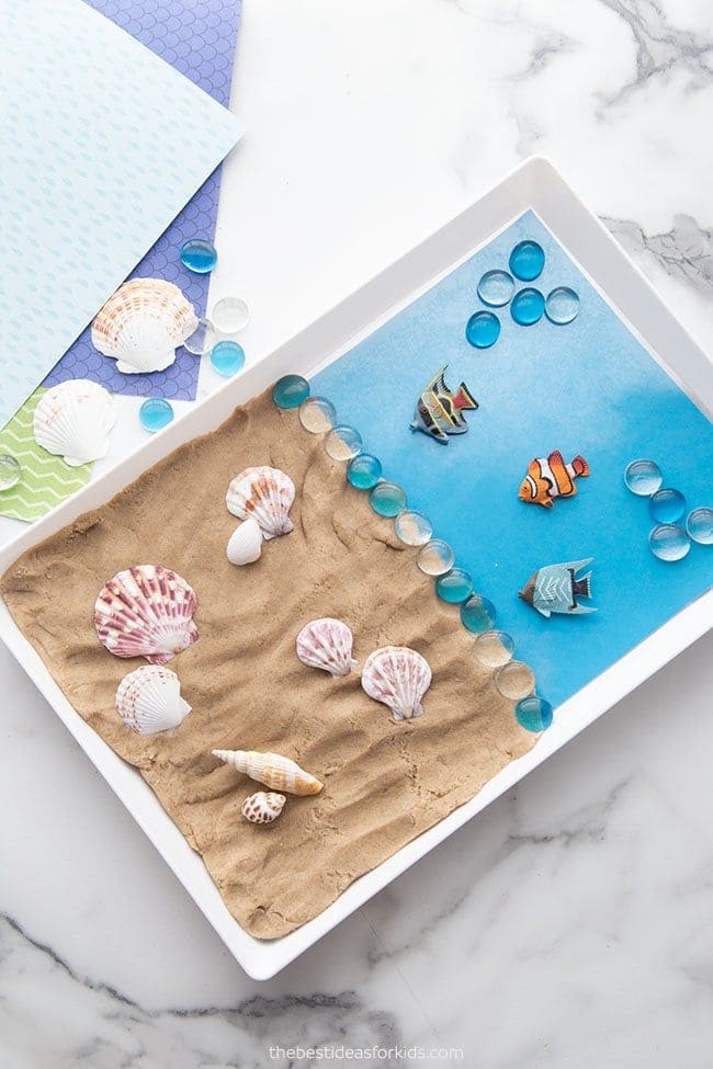 Beach-in-a-Box Diorama