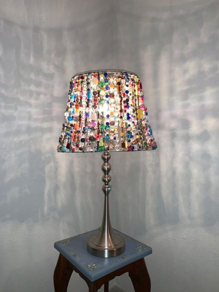 Beaded Radiance Lampshade