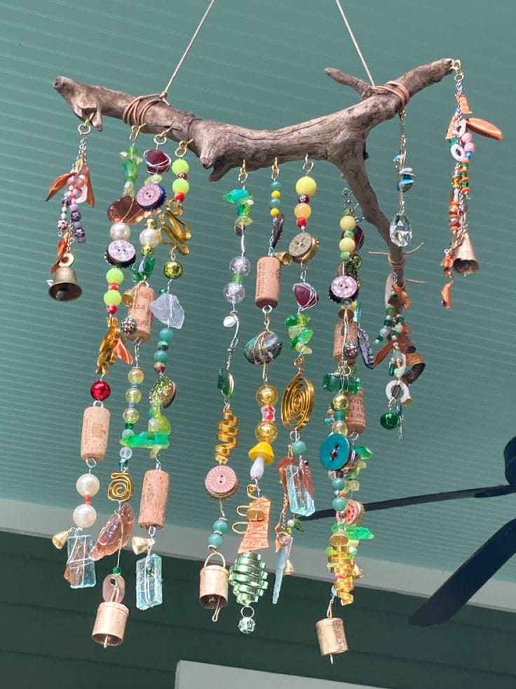 Boho Driftwood Wind Chime