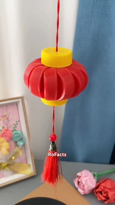 Bottle Cap Chinese Lantern