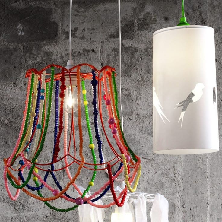 Candy Bead Lampshade