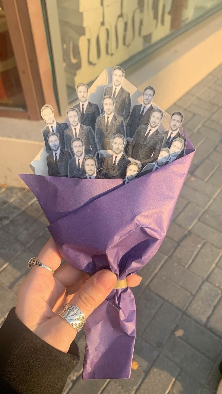 Celebrity Bouquet Collage