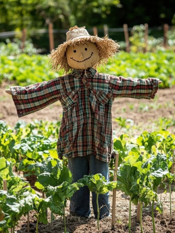 Classic Country-Style Scarecrow