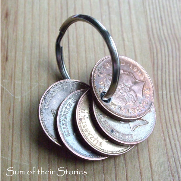 Coin Keyring