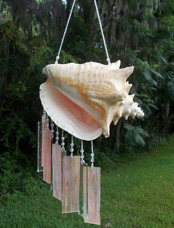 Conch Shell Wind Chime Chandelier