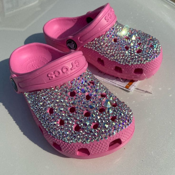Crystal Pop Princess Crocs