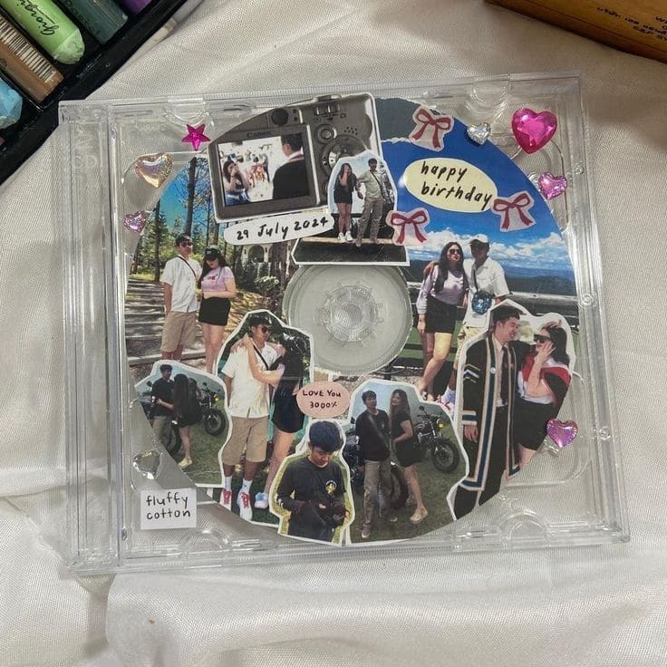 Custom CD Case Collage