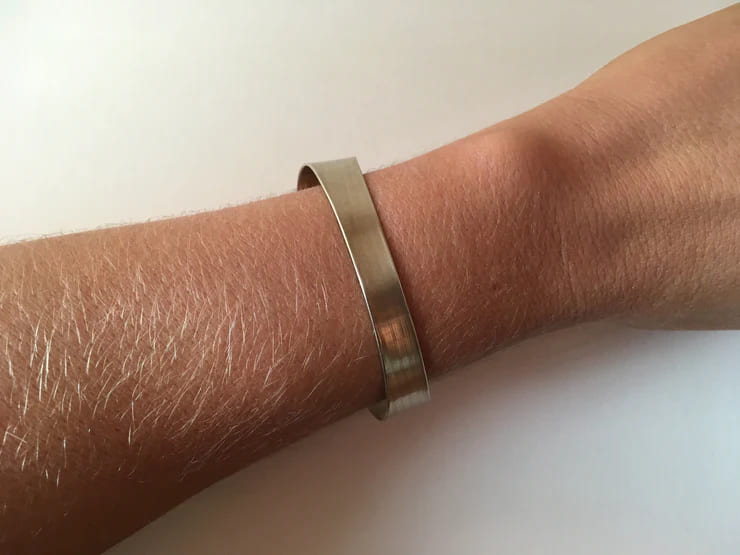 Cymbal Cuff Bracelet