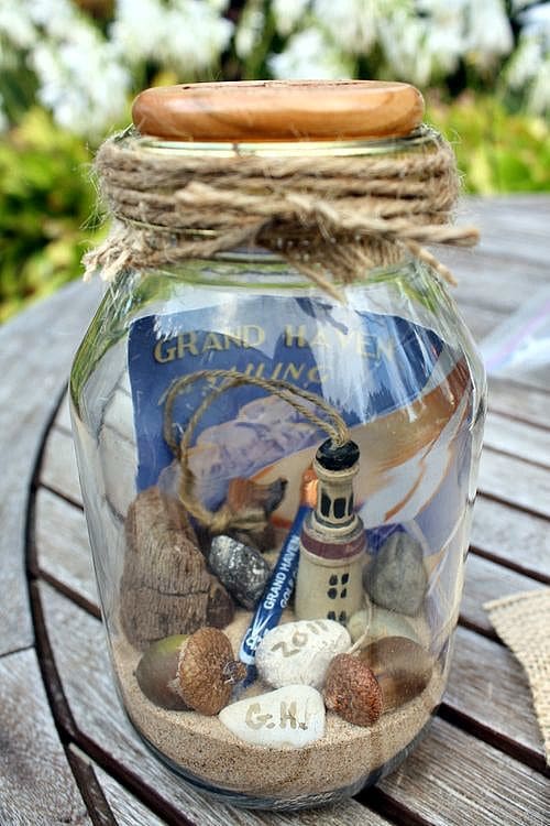 DIY Beach Memory Jar