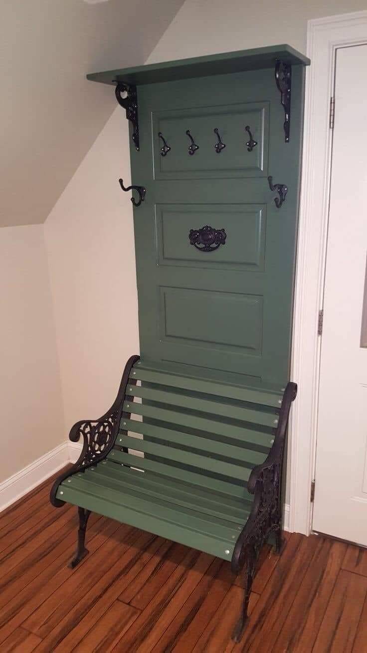 25 Inspiring Ways to Turn Old Doors into Eye-Catching Home Features