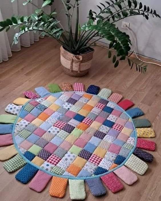 DIY Patchwork Play Mat