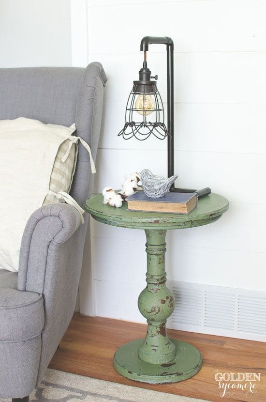 DIY Spindle Side Table