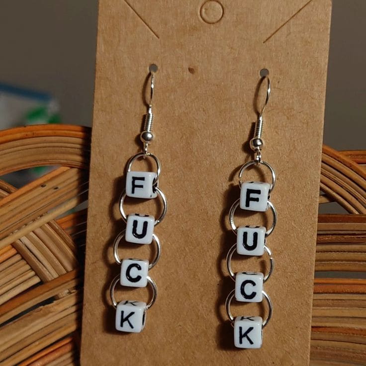 DIY Statement Earrings With Attitude