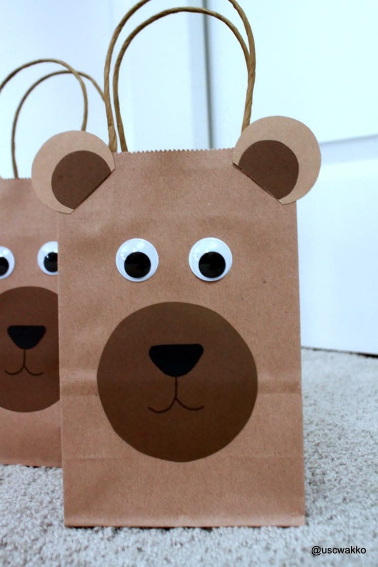 DIY Teddy Bear Gift Bag