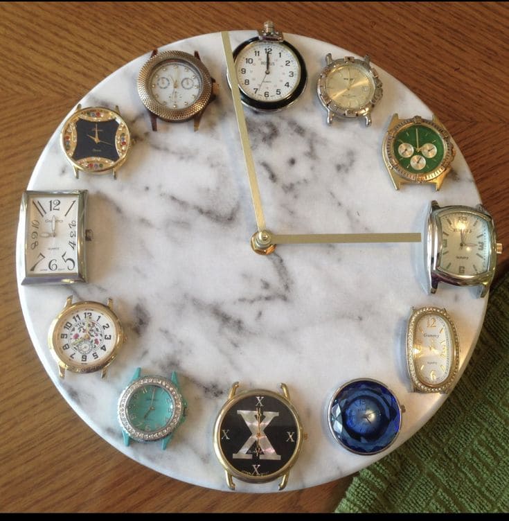 DIY Watch Face Wall Clock