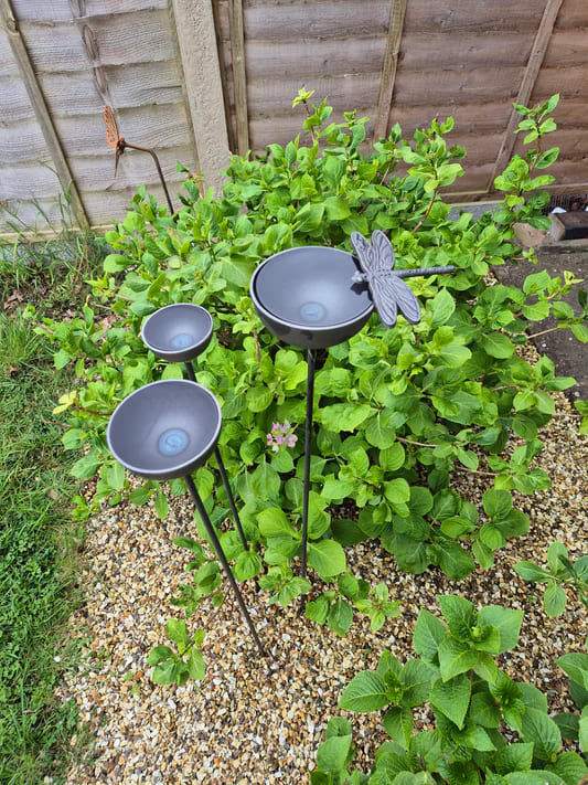 Decorative Rain Cup Garden Catchers