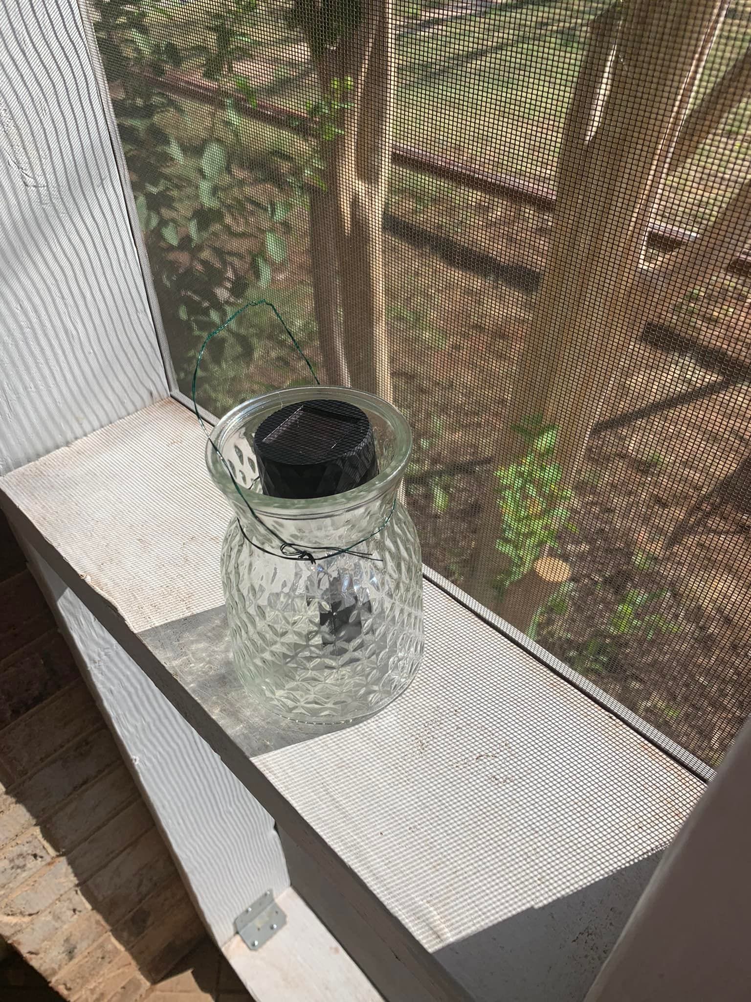 Diamond Jar Solar Lantern