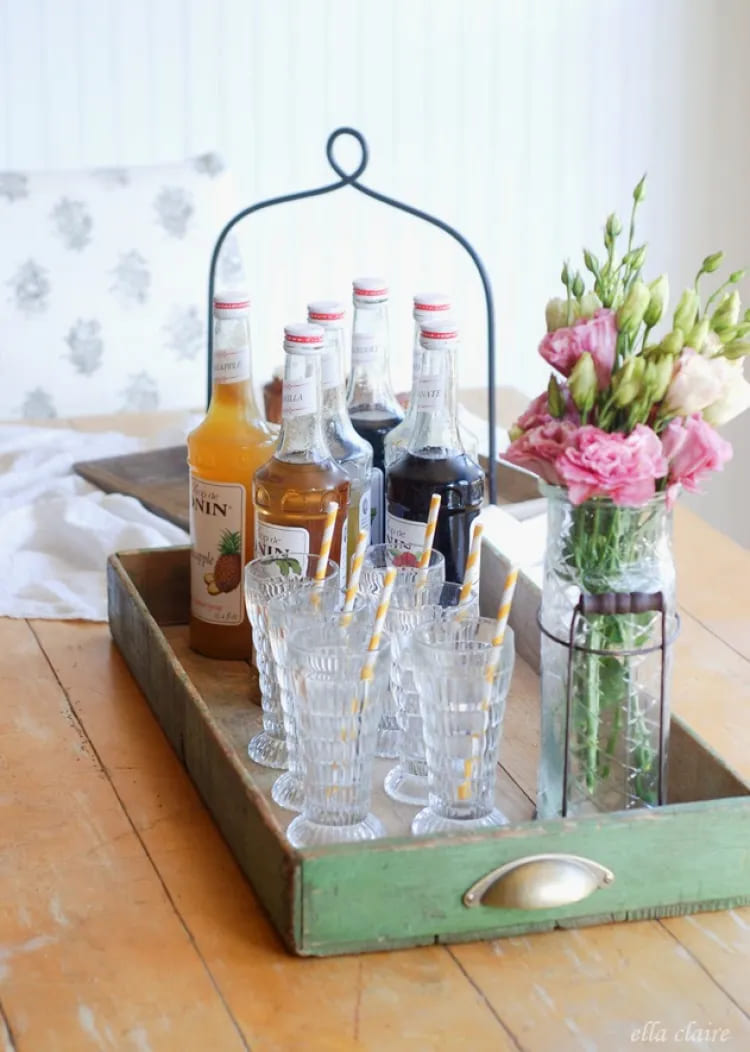 Drawer Drink Tray
