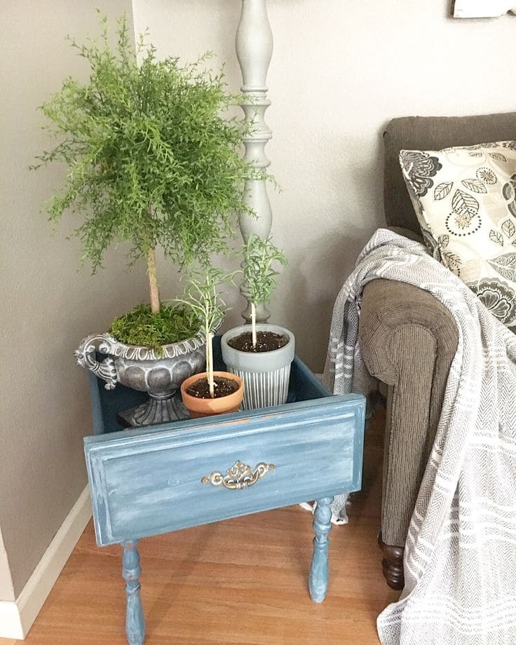 Drawer Plant Stand