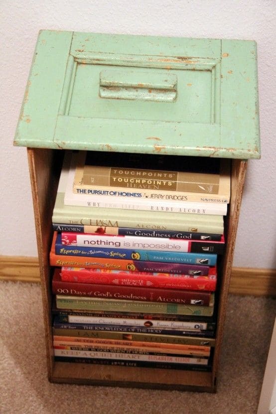 Dresser Drawer Bookshelf