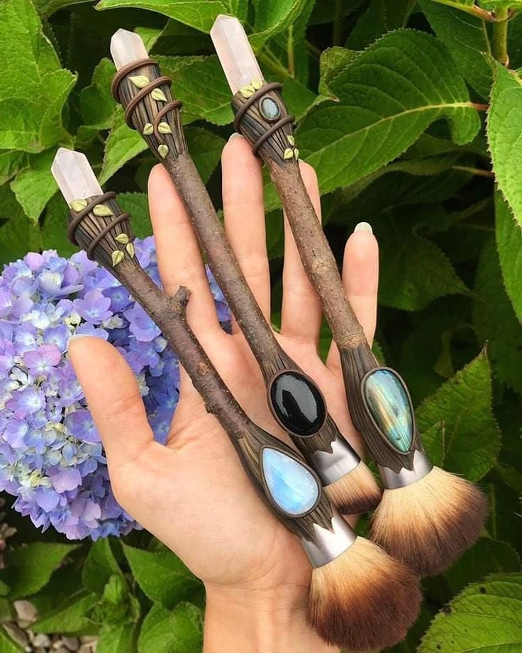 Enchanted Crystal Makeup Wands