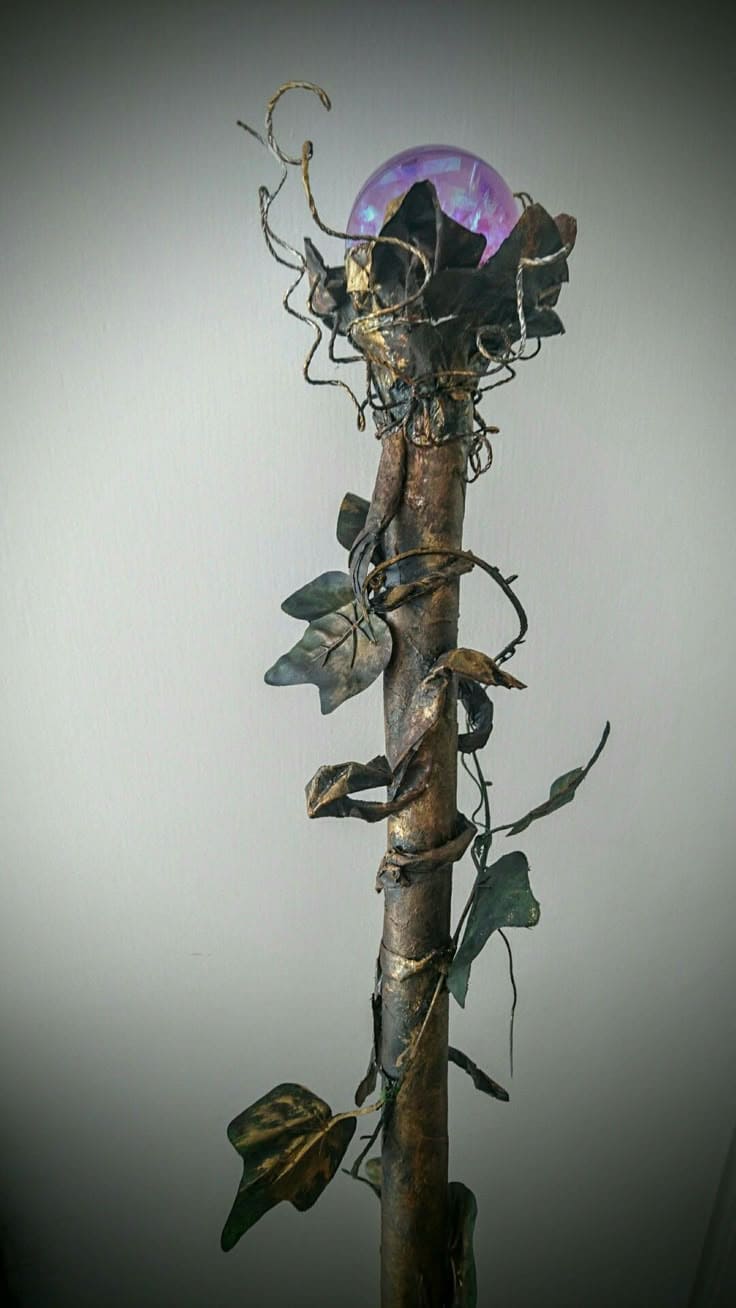 Enchanted Ivy Crystal Staff
