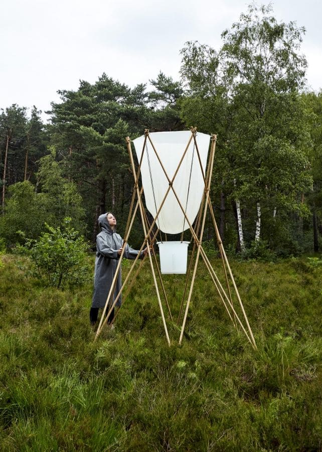 Field Funnel Rain Harvester