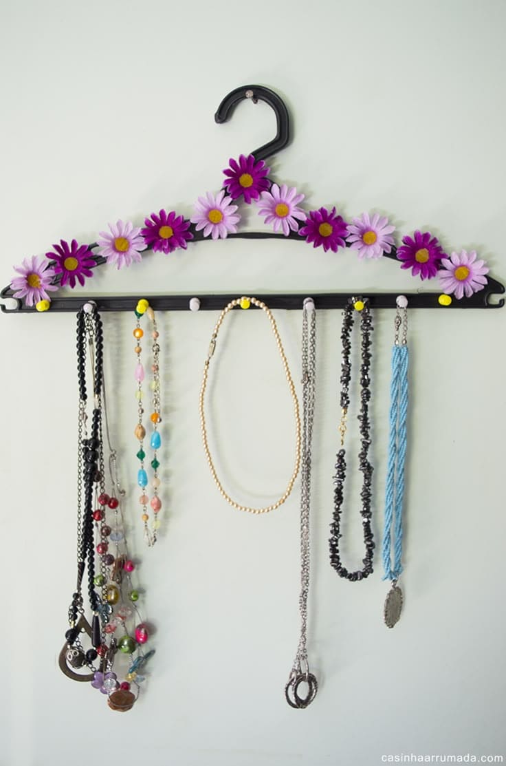 Floral Hanger Jewelry Organizer
