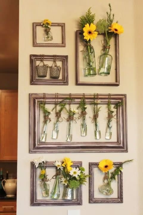 Framed Wall Vases Gallery
