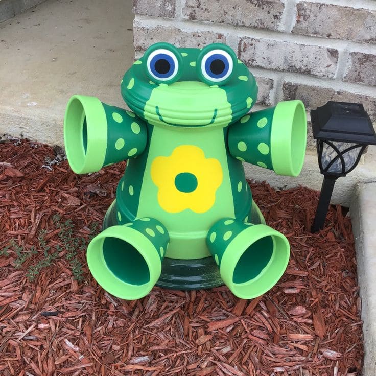 Froggy Friend Planter
