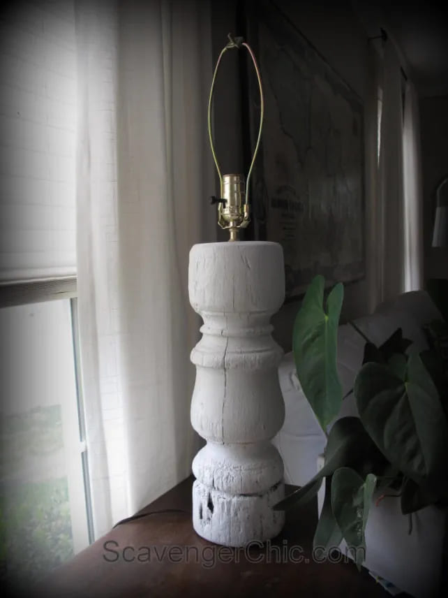 From Table Leg to Timeless Lamp