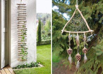22 Budget-Friendly Garden Projects Using Twigs and Natural Sticks