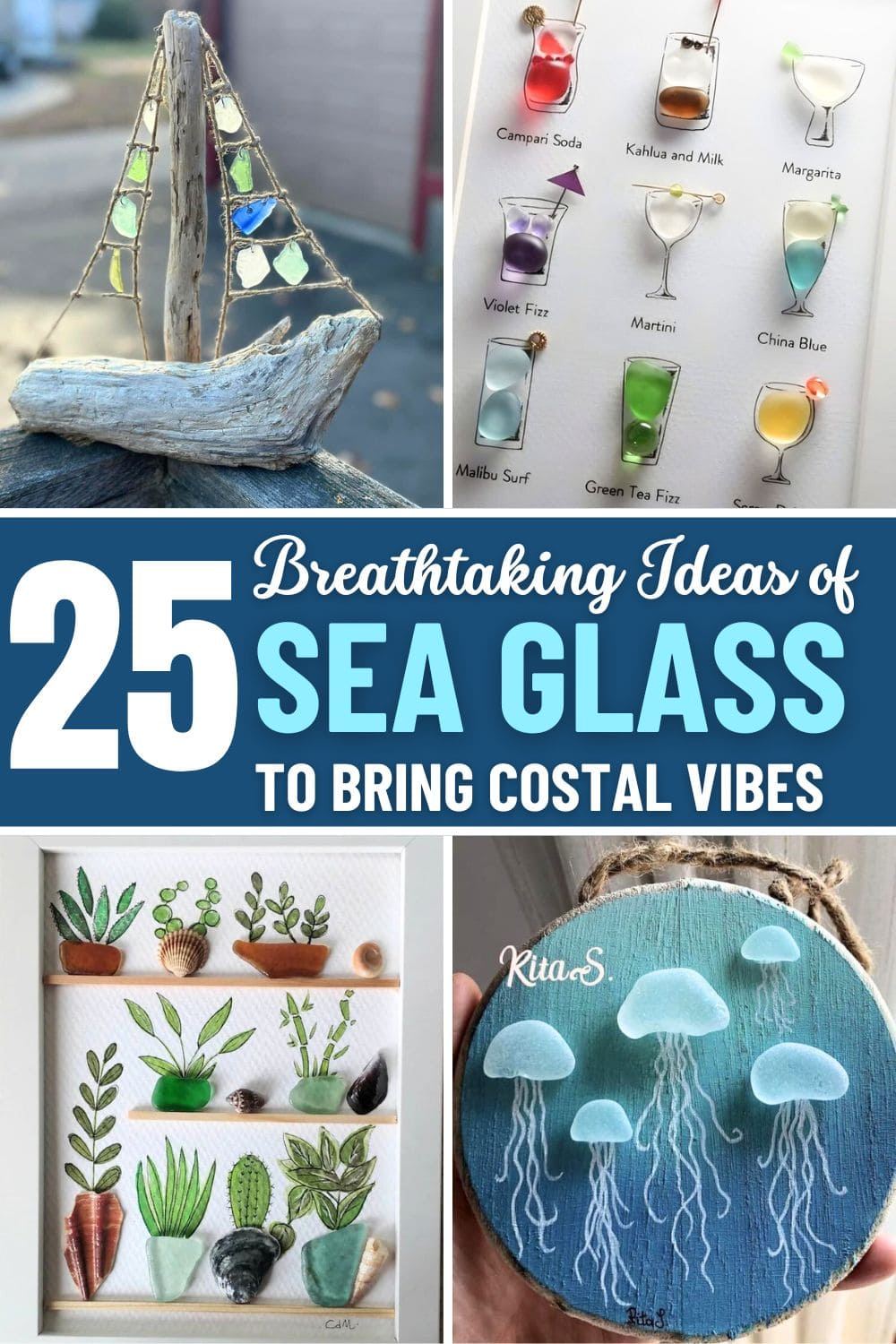25 Breathtaking DIY Sea Glass Ideas to Transform Coastal Vibes into Art