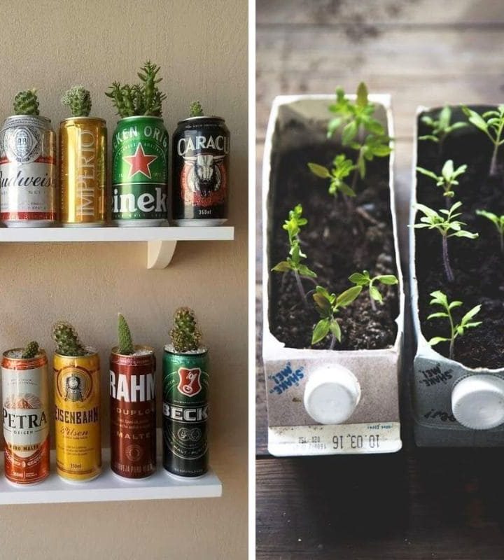 Photo inspiration: 25 Eco Friendly DIY Planters Made From Upcycled Treasures Photo Inspiration