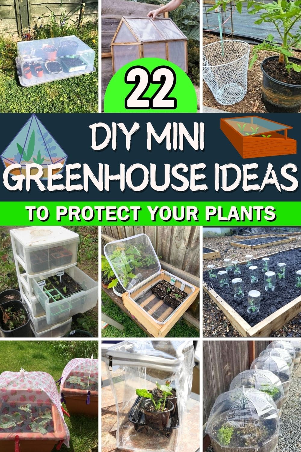 22 Creative Mini Greenhouse Projects That’ll Keep Your Plants Happy and Safe