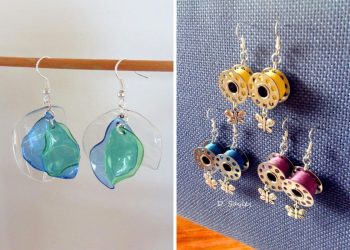 25 Cheap and Easy Upcycled Earrings That Are Perfect for Eco-Friendly Projects