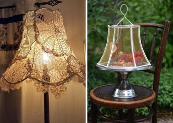 22 Brilliant Upcycled Lampshade Ideas That Light Up Any Room with Style