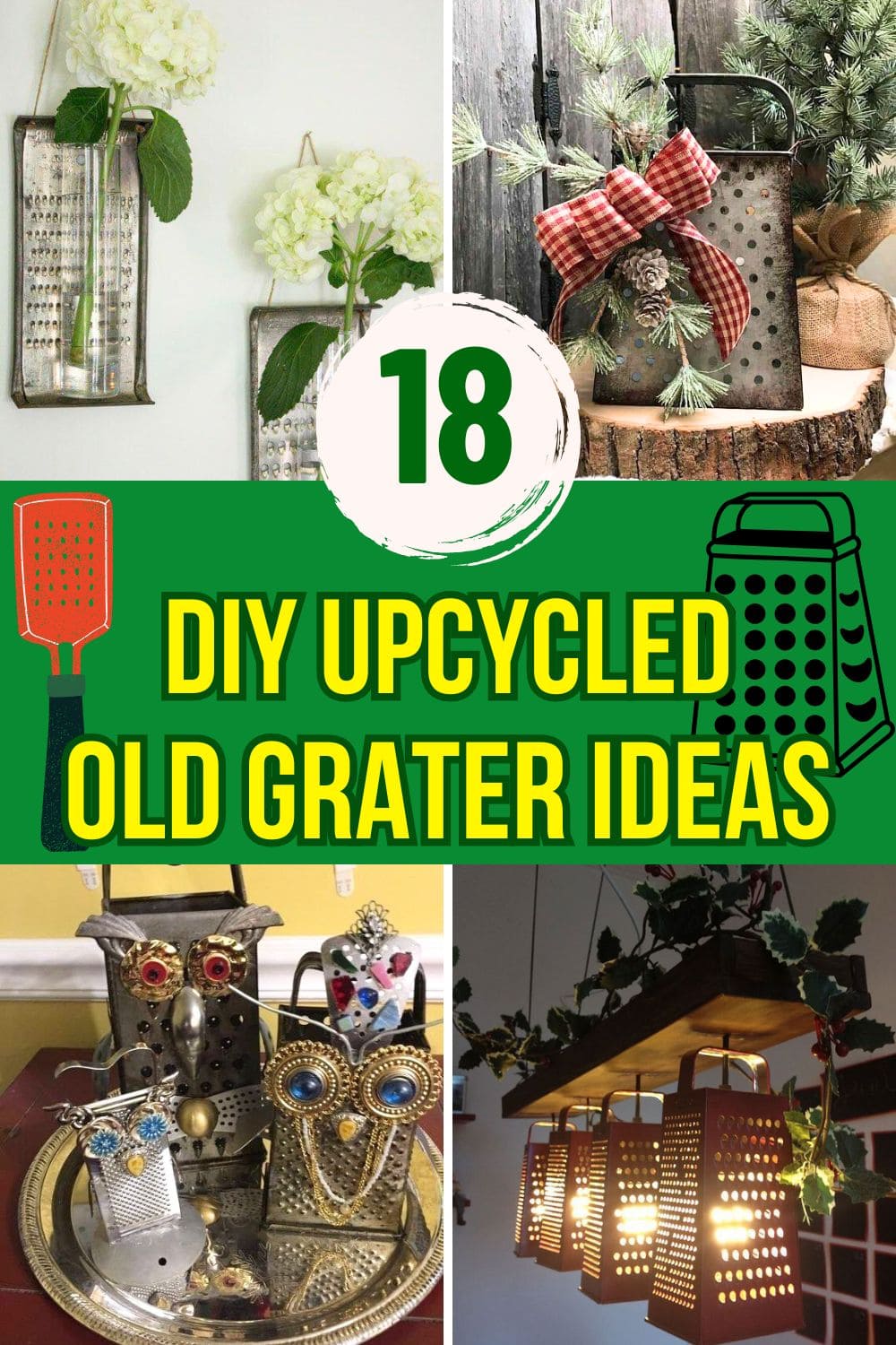 18 Fantastic Ways to Give Old Graters A New Purpose