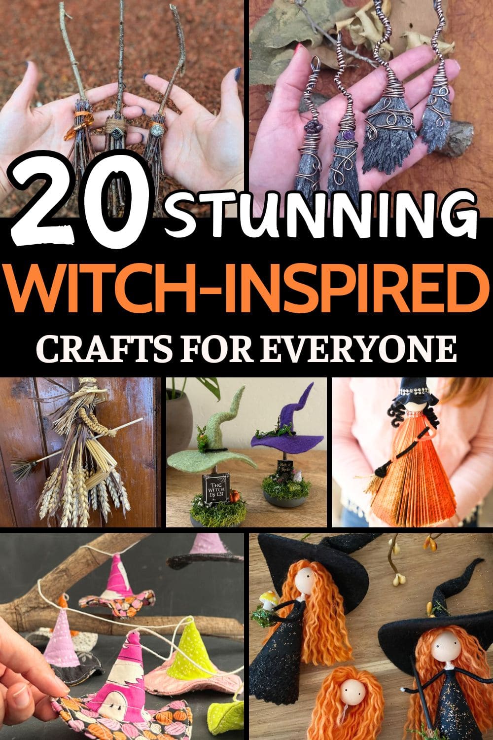 20 Magical Witch-Inspired Crafts to Enchant Your Next Project